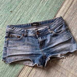 Sports girl jean shorts
